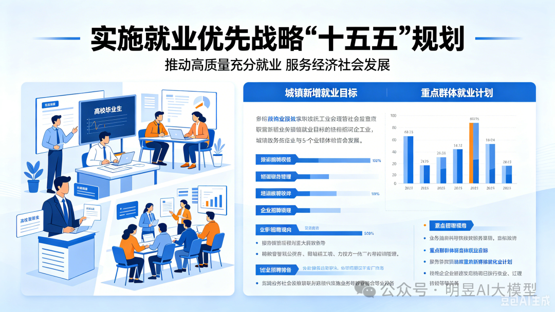 国务院印发《实施就业优先战略“十五五”规划》 国务院印发《实施就业优先战略“十五五”规划》